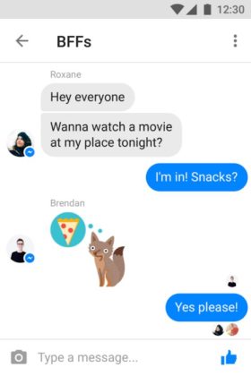 Facebook Messenger Lite Italia