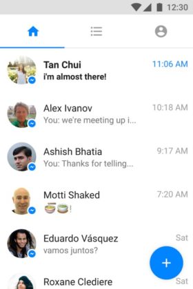 Facebook Messenger Lite Italia