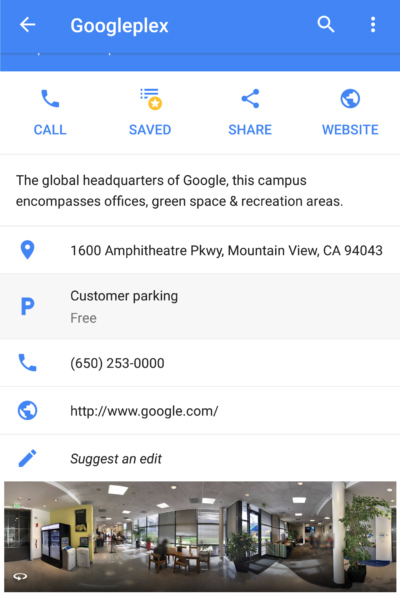 Google Maps