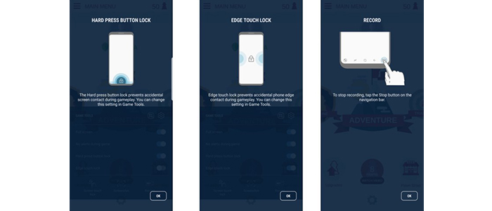 Samsung Galaxy S8 Game Tools