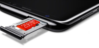Samsung Galaxy S8 ed S8+ micro SD