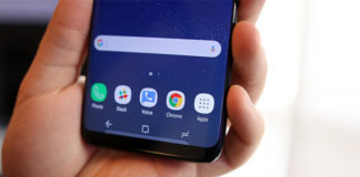 Samsung Galaxy S8 app drawer
