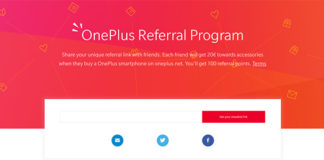 OnePlus programma di affiliazione