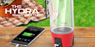 Hydra smartbottle Indiegogo