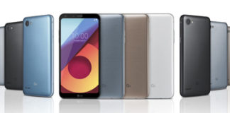 LG Q6, Q6+ e Q6a