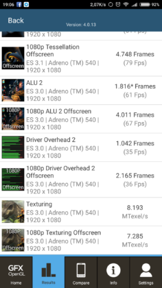 Mi 6 GFXBench