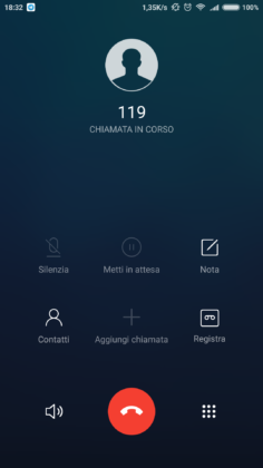 Xiaomi Mi 6 Dialer