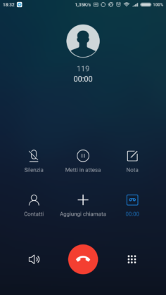 Xiaomi Mi 6 Dialer