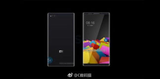 Xiaomi Mi Note 3 concept render