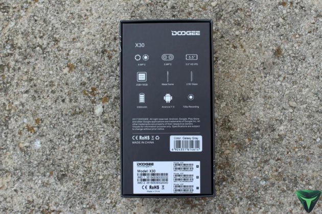 Doogee X30 recensione