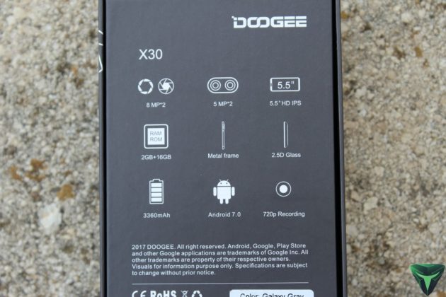 Doogee X30 recensione