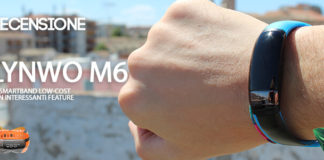 LYNWO M6 smartband recensione