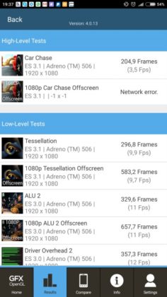 Mi Max 2 GFXBench