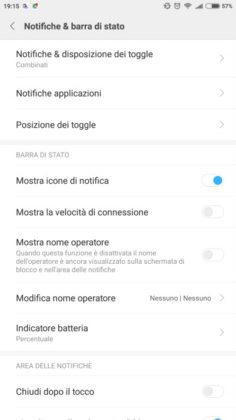 Mi Max 2 Impostazioni