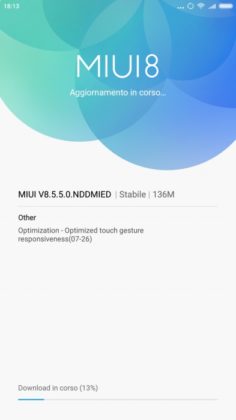 Mi Max 2 aggiornamento