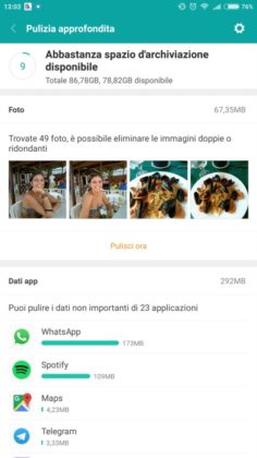Mi Max 2 app Sicurezza