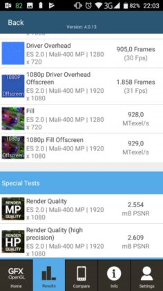 X30 GFXBench