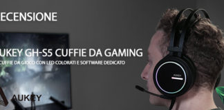 Aukey Cuffie da gaming GH-S5 recensione