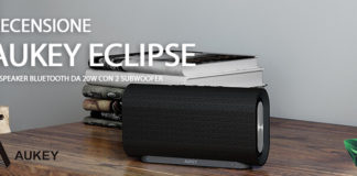 Aukey Eclipse speaker Bluetooth recensione
