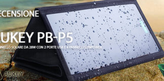 Aukey Pannello Solare PB-P5 recensione