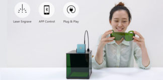 Cubiio incisore laser Kickstarter