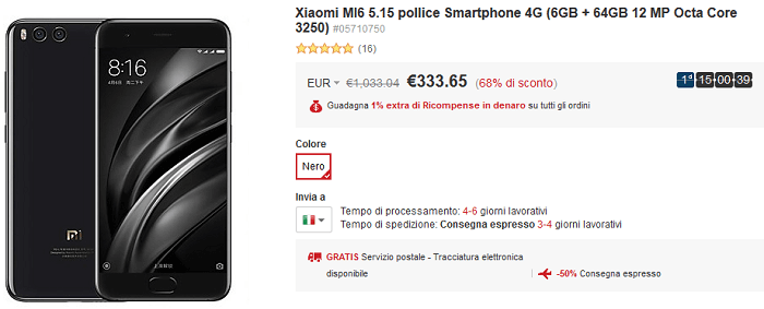 LightInTheBox 6 prodotti Xiaomi