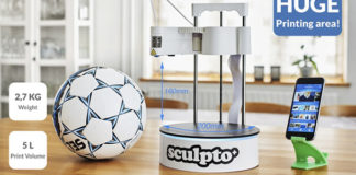Sculpto+ stampante 3D Kickstarter