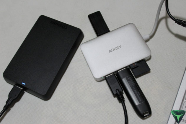 Aukey Hub USB Type-C recensione