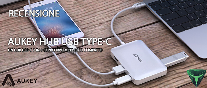 Aukey-Hub-USB-Type-C-recensione-40 Aukey Hub USB Type-C recensione