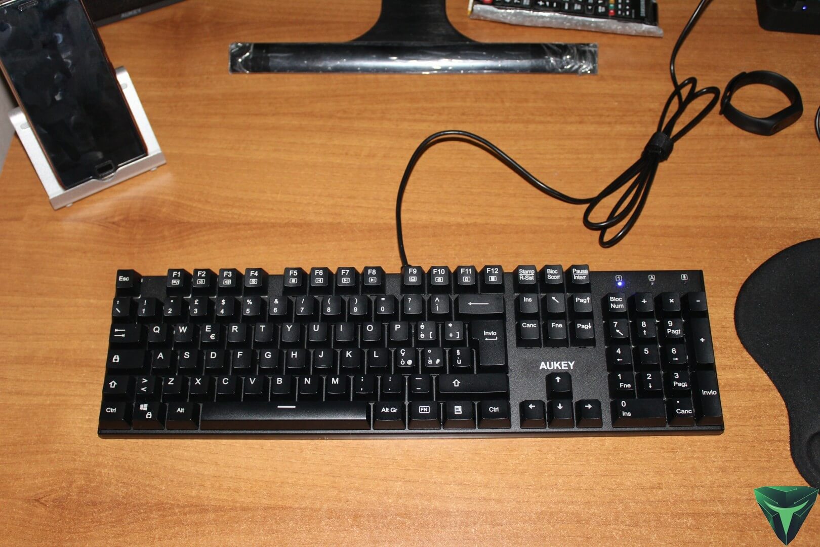 Aukey Tastiera meccanica KM-G8 recensione-