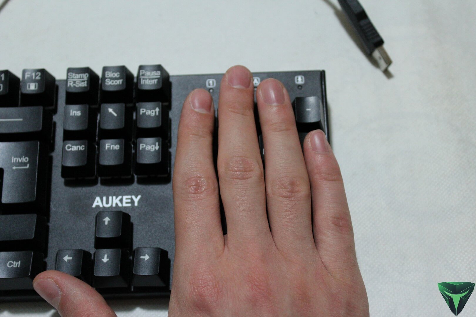 Aukey Tastiera meccanica KM-G8 recensione-