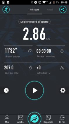 No.1 F4 smartband recensione