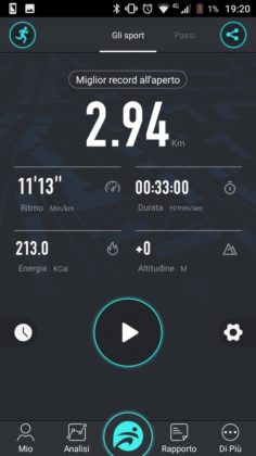 No.1 F4 smartband recensione