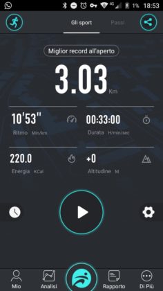 No.1 F4 smartband recensione