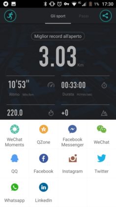 No.1 F4 smartband recensione