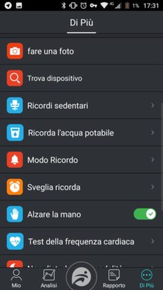 No.1 F4 smartband recensione