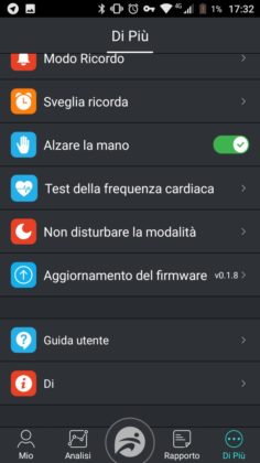 No.1 F4 smartband recensione
