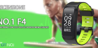 No.1 F4 smartband recensione