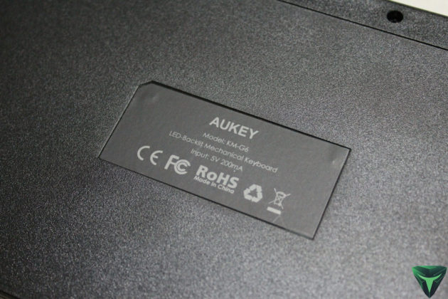 Aukey Tastiera meccanica KM-G6 recensione