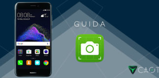 Come catturare screenshot Huawei P8 Lite 2017