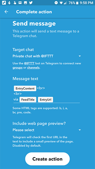 Come usare IFTTT