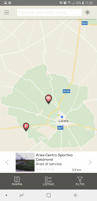 CaraMaps app viaggiare camper recensione