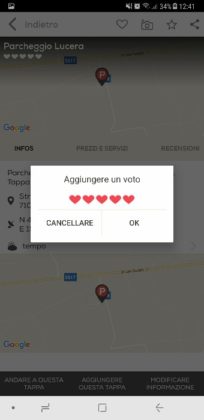 CaraMaps app viaggiare camper recensione
