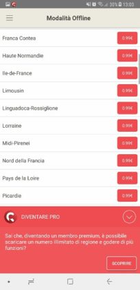 CaraMaps app viaggiare camper recensione