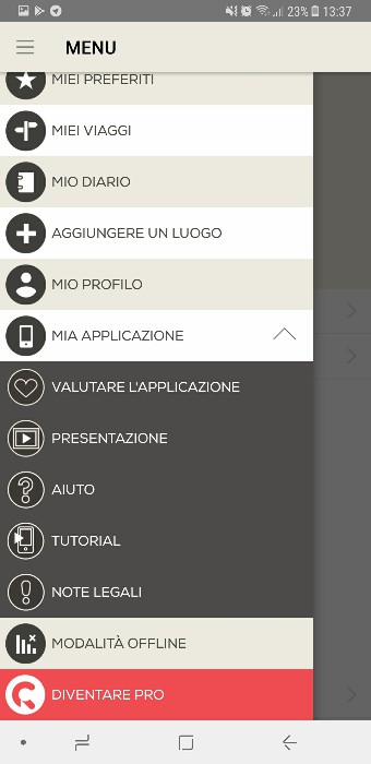 CaraMaps app viaggiare camper recensione