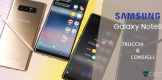Samsung Galaxy Note 8 trucchi e consigli