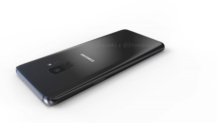 Samsung Galaxy S9 render OnLeaks