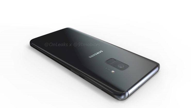 Samsung Galaxy S9 render OnLeaks