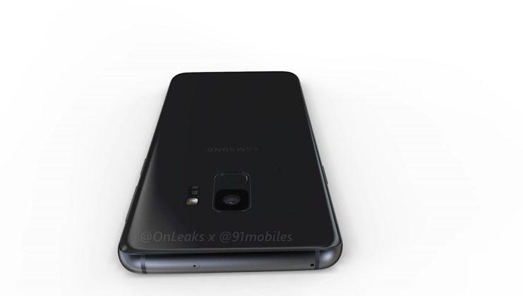 Samsung Galaxy S9 render OnLeaks