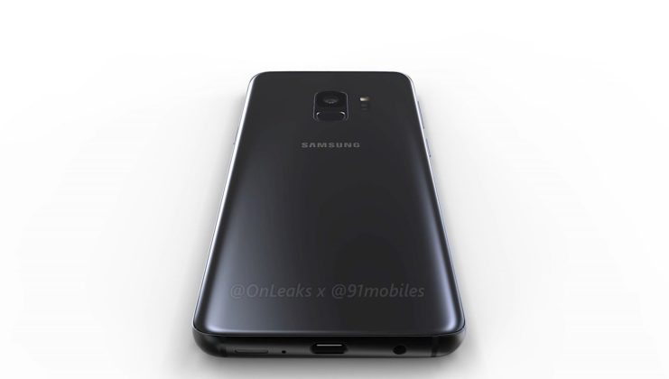 Samsung Galaxy S9 render OnLeaks